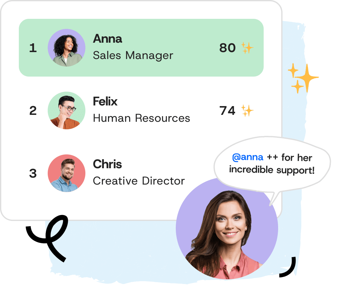 Explore fun leaderboards in sparkles